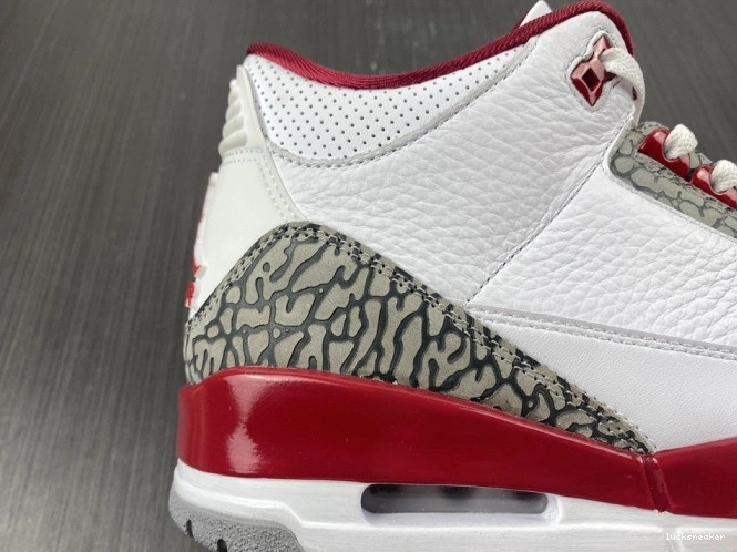 Cheap LUCY Red CT8532-126 Retro Jordan 3 Cardinal 0713